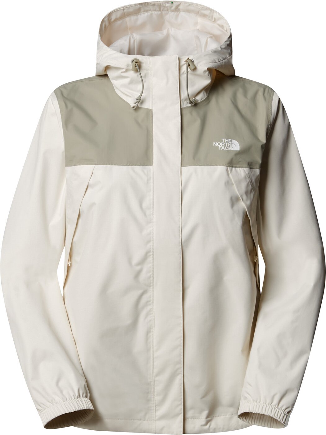 THE NORTH FACE W ANTORA JACKET WHITE DUNE/CLAY GREY