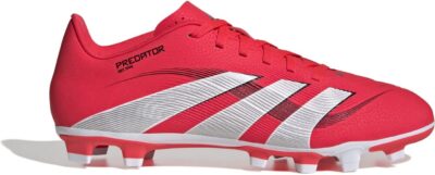 ADIDAS PREDATOR CLUB FG/MG LUCRED/FTWWHT/CBLACK
