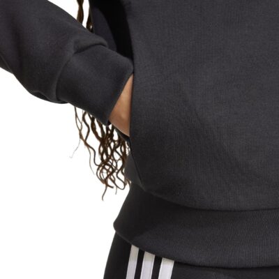 ADIDAS W LIN FT FZ HD BLACK/WHITE – Bild 6