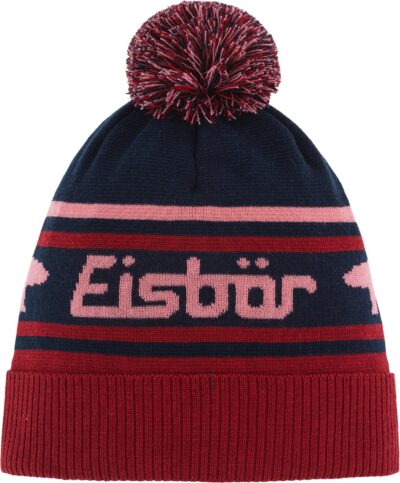 EISBÄR Chani OS Pompon MÜ BURGUND-NACHT-STRAWBERRY