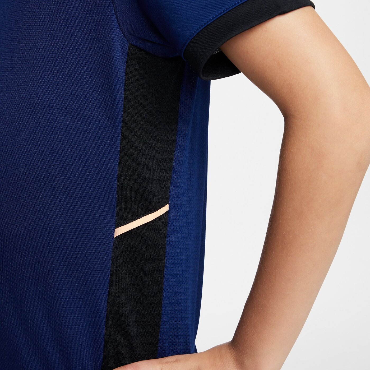 NIKE K NK DF ACD25 TOP SS -PD BLUE VOID/BLACK/ORANGE PULSE – Bild 6