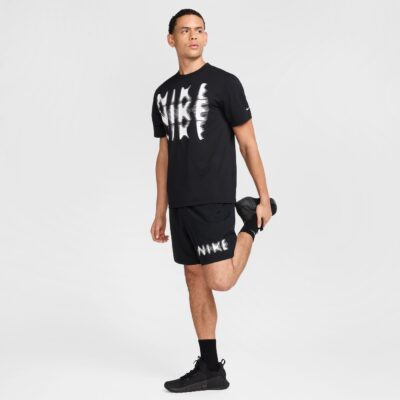 NIKE M NK DF FORM 7IN UL SHORT SWOO BLACK/WHITE – Bild 4