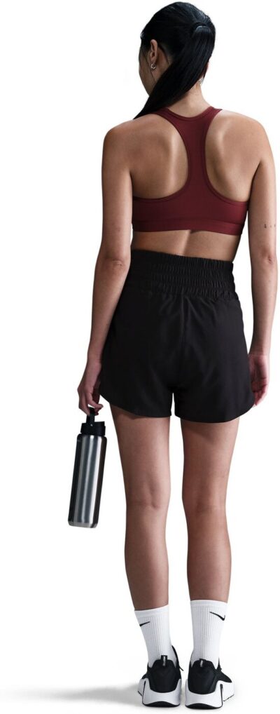 NIKE W NK SWSH MED SPT BRA DARK TEAM RED/WHITE – Bild 2