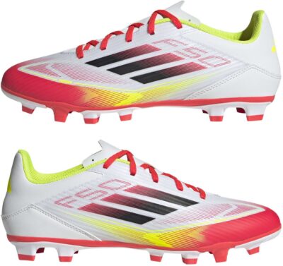 ADIDAS F50 CLUB FG/MG FTWWHT/CBLACK/SYELLO – Bild 4