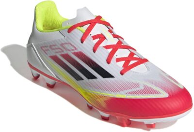 ADIDAS F50 CLUB FG/MG FTWWHT/CBLACK/SYELLO – Bild 6