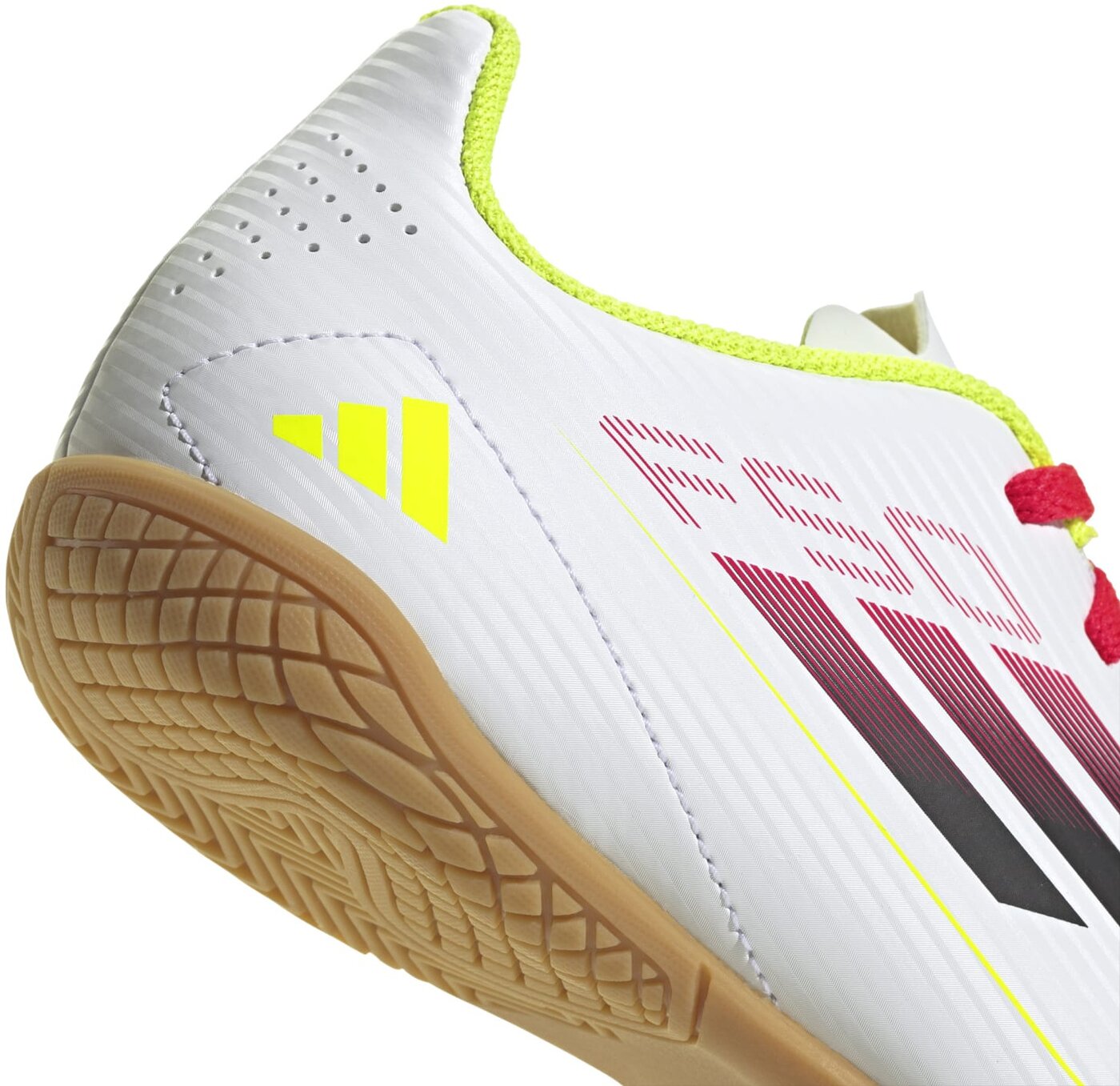 ADIDAS F50 CLUB IN J FTWWHT/CBLACK/SYELLO – Bild 9