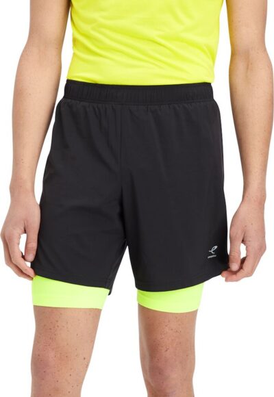 ENERGETICS He.-Shorts Allen IV ux BLACK/YELLOW LIGHT – Bild 2