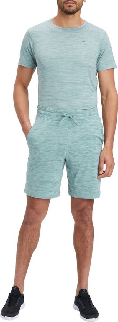 ENERGETICS He.-Shorts Osmo M MELANGE/GREEN DARK – Bild 4