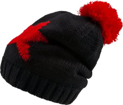 FIREFLY D-Mütze Maddy BLACK/POPPY RED/