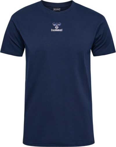 HUMMEL hmlACTIVE BEE CO TEE S/S DRESS BLUES