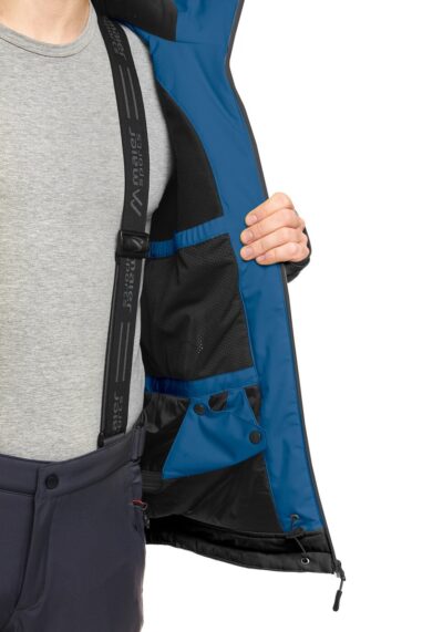 MAIER SPORTS Karleiten M He-Jacke mTEX el. BLACK/AZTEC/MARYP – Bild 3