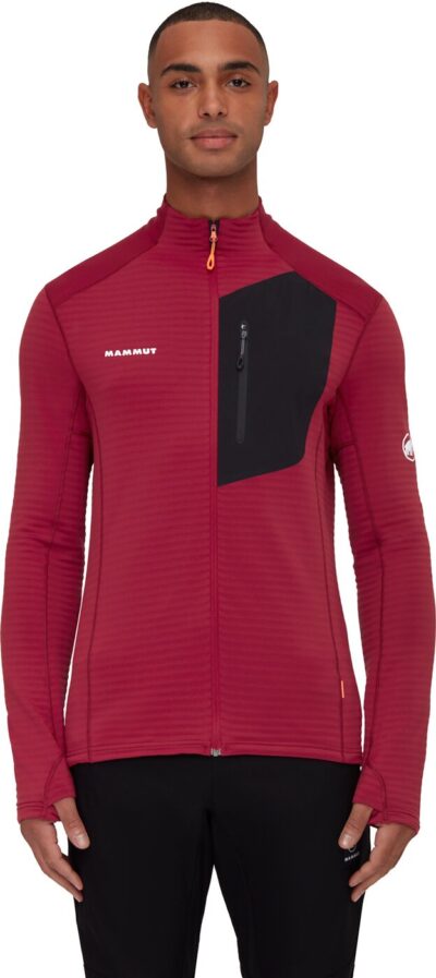 MAMMUT Taiss Light ML Jacket Men BLOOD RED-BLACK – Bild 2
