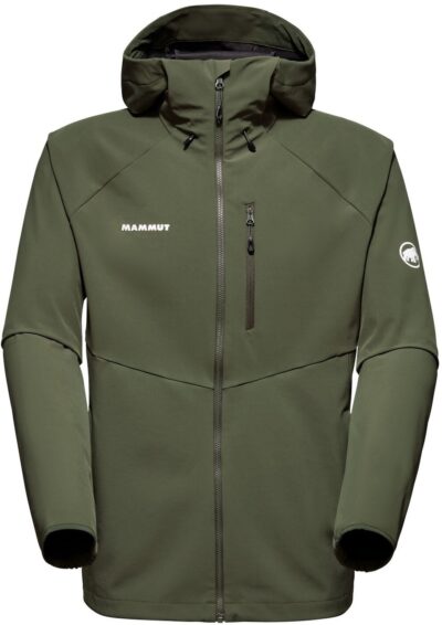 MAMMUT Ultimate Comfort SO Hooded Jacket Men DARK MARSH