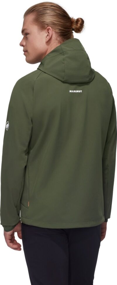 MAMMUT Ultimate Comfort SO Hooded Jacket Men DARK MARSH – Bild 3
