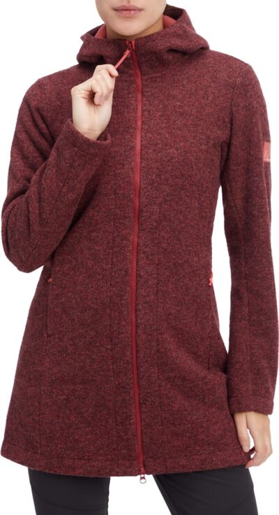 McKINLEY Da.-Mantel Elly CT W MELANGE/RED DARK – Bild 2