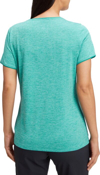 McKINLEY Da.-T-Shirt Hunu W MELANGE/MINT DARK – Bild 2