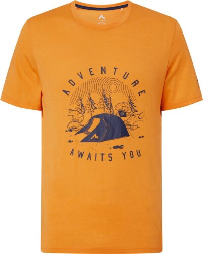 McKINLEY He.-Funktions-Shirt Kammo M ORANGE