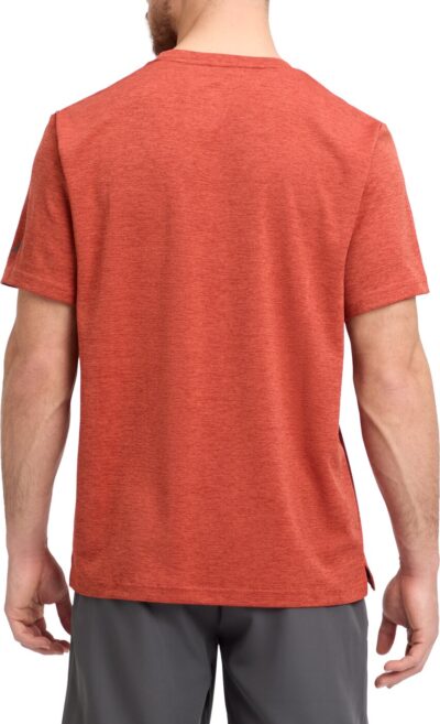 McKINLEY He.-T-Shirt Hunu M 910 MELANGE/RED RUST – Bild 2