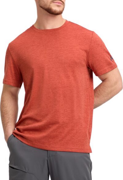 McKINLEY He.-T-Shirt Hunu M 910 MELANGE/RED RUST – Bild 3