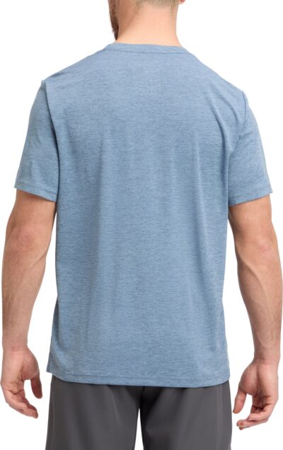 McKINLEY He.-T-Shirt Hunu M MELANGE/BLUE DARK – Bild 2