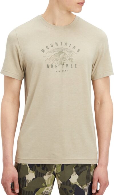 McKINLEY He.-T-Shirt Rogin M MELANGE/BROWN SMOKE – Bild 5