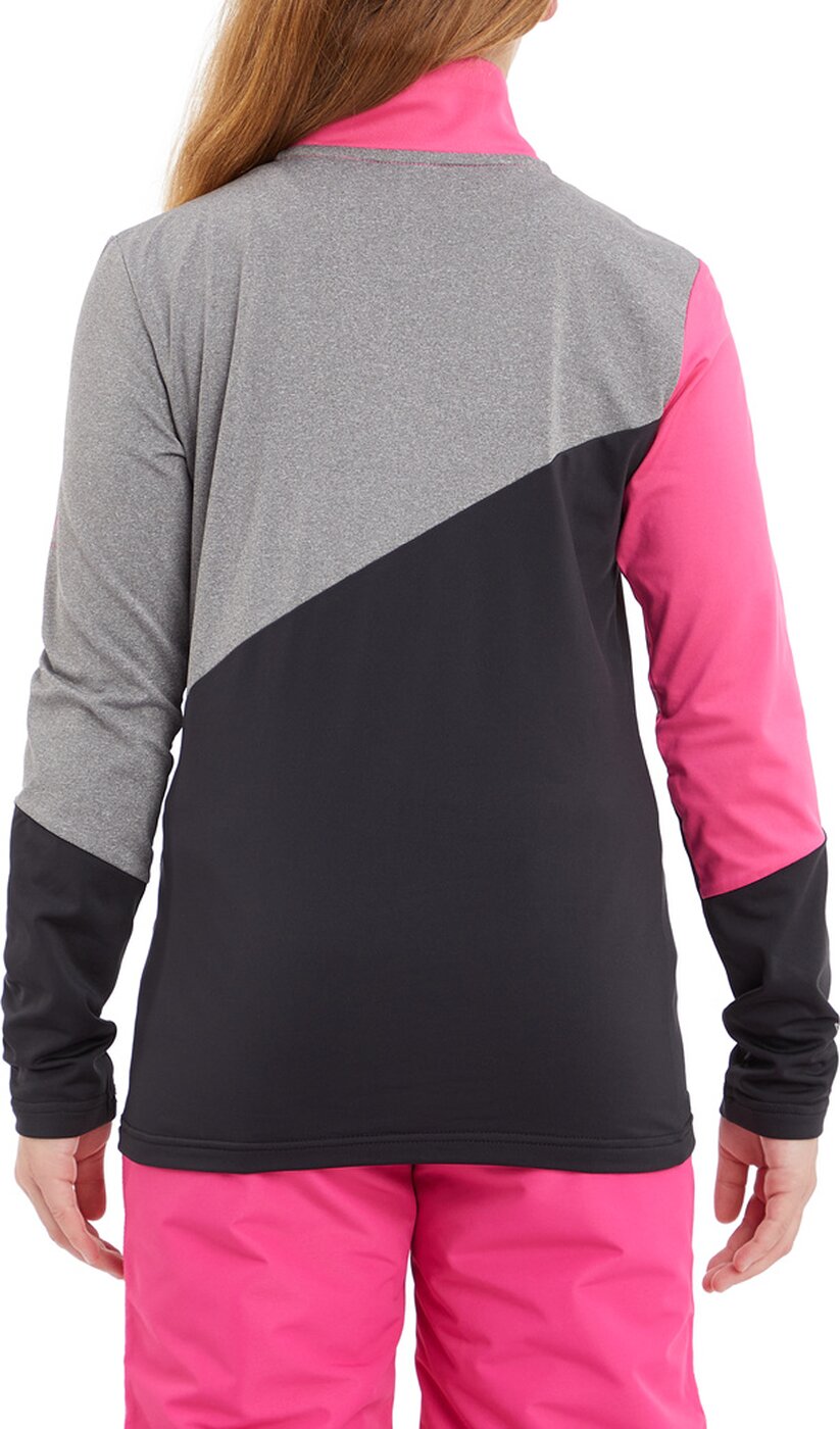 McKINLEY Ki.-Shirt Ikay J BLACK NIGHT/PINK/MEL – Bild 3