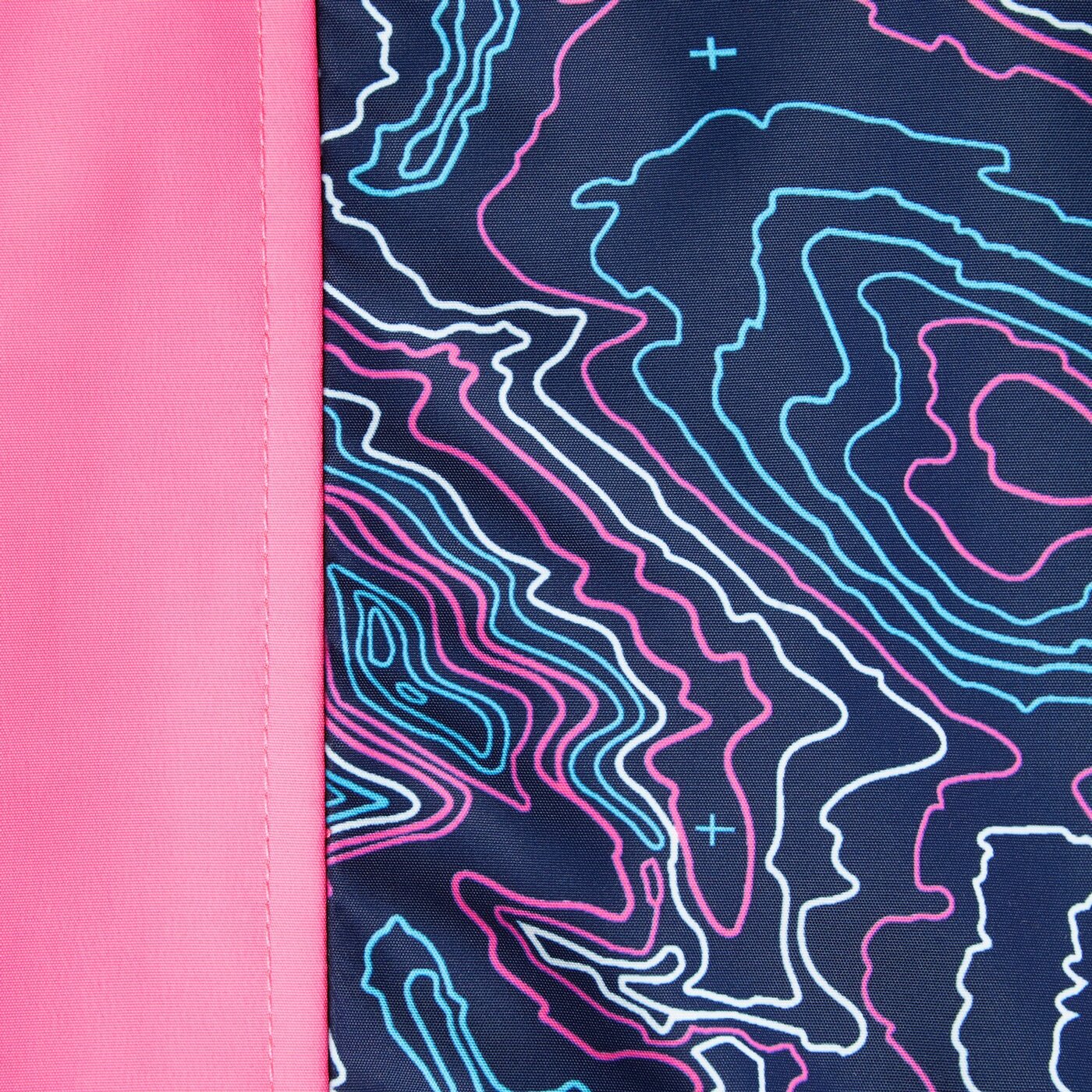 McKINLEY KK.-Overall Tiger II kds AOP/NAVY DARK/PINK – Bild 3