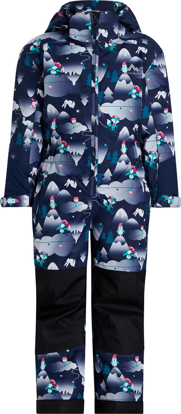 McKINLEY KK.-Overall Toby T AOP/NAVY DARK/WHITE