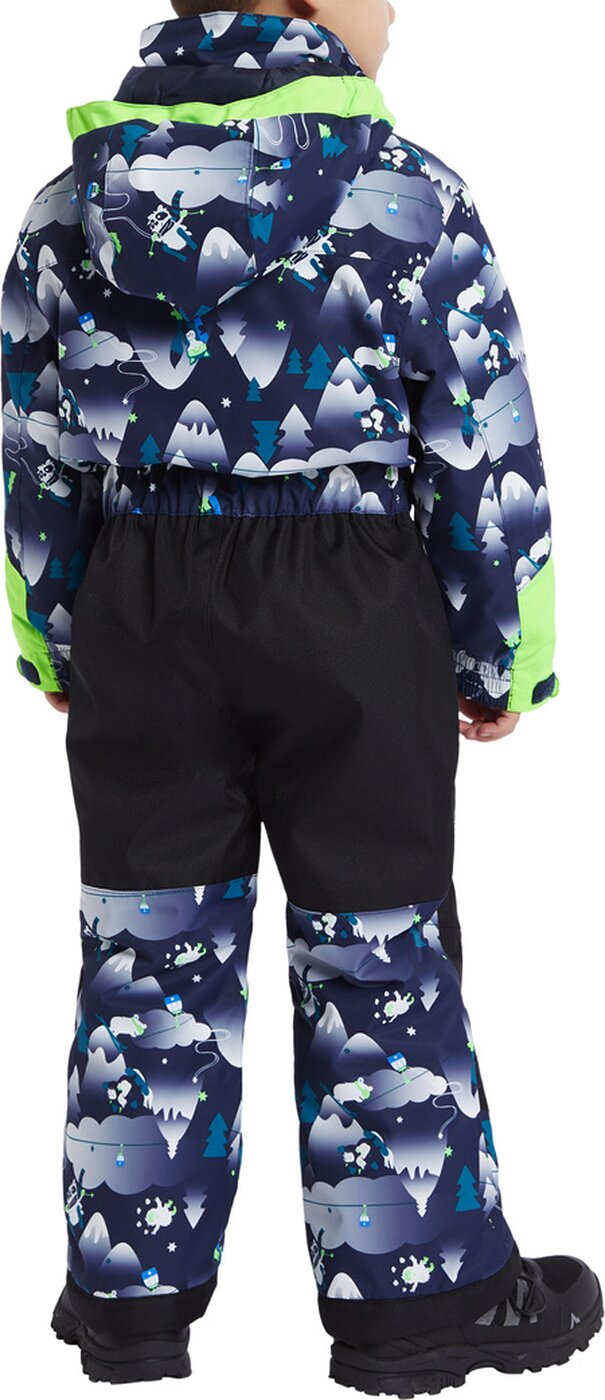 McKINLEY KK.-Overall Toby T AOP/NAVY DARK/GREEN – Bild 2