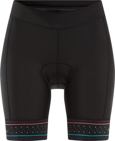 NAKAMURA Da.-Fahrrad-Hose Degna III W BLACK NIGHT/RED LIGH