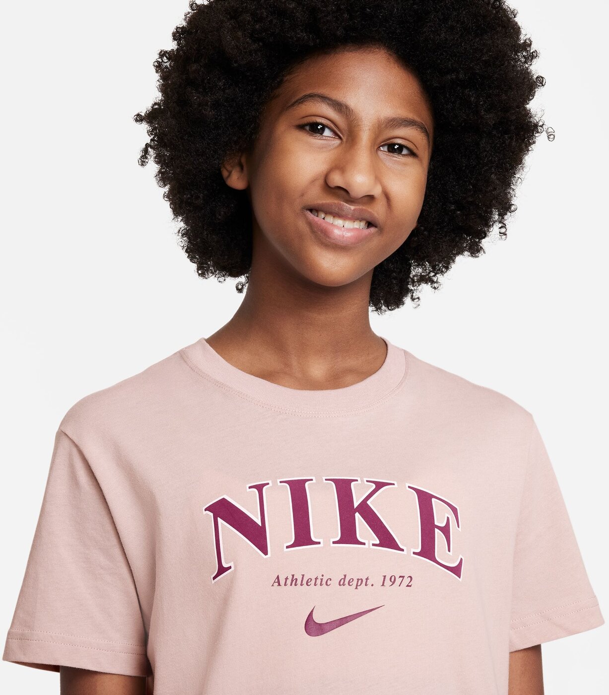 NIKE G NSW TREND BF TEE PRNT PINK OXFORD – Bild 4