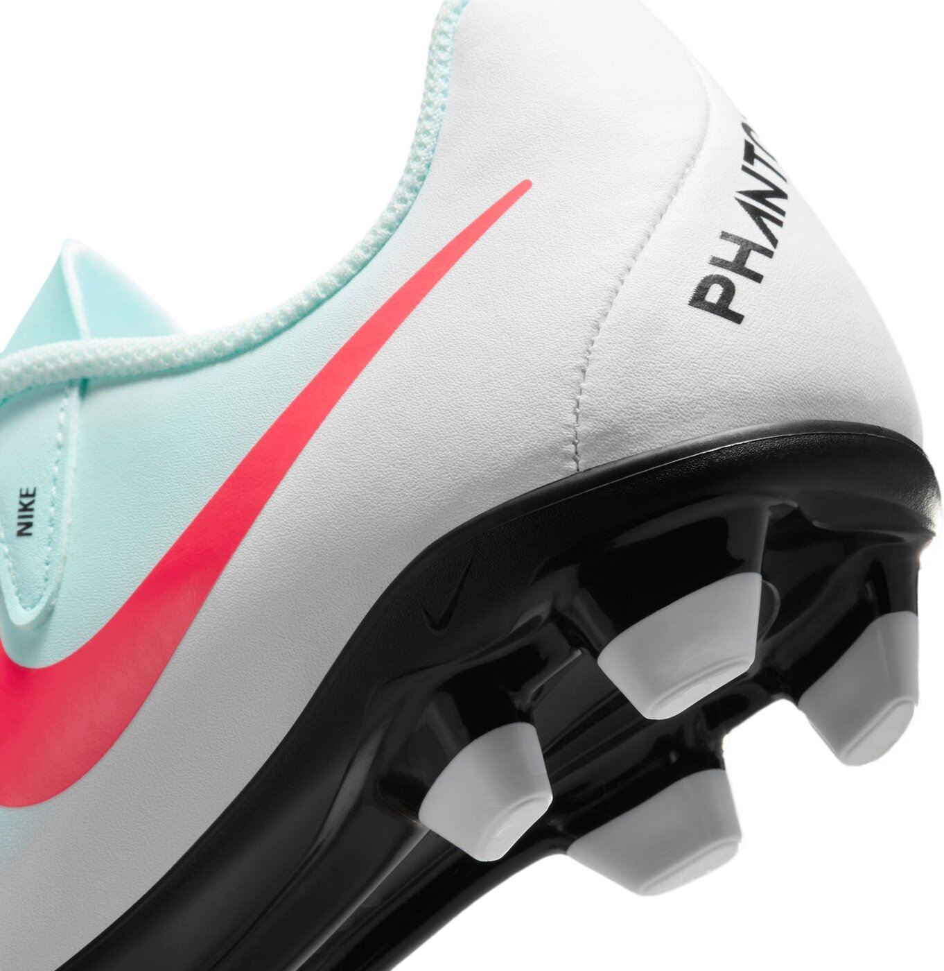 NIKE JR PHANTOM GX II CLUB FG/MG MINT/ATOMIC RED-OFF NOIR – Bild 9