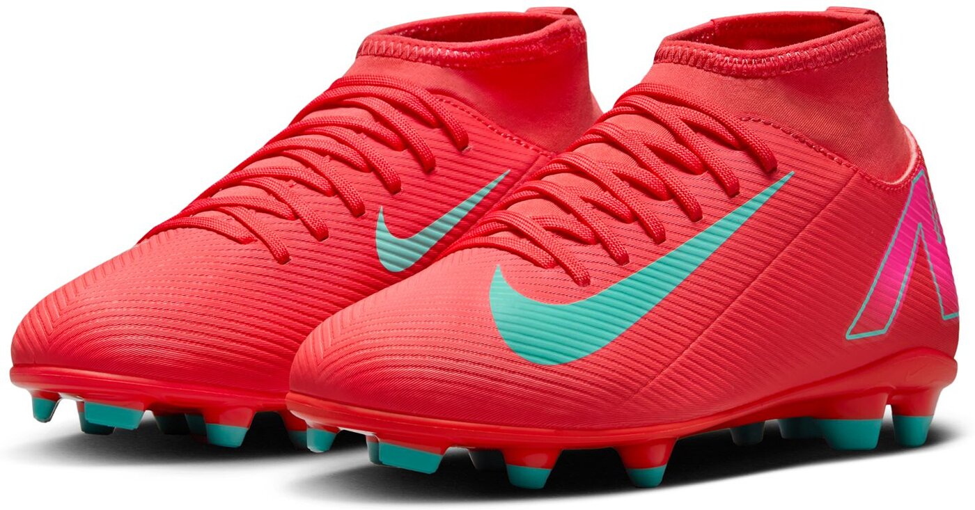 NIKE JR SUPERFLY 10 CLUB FG/MG EMBER GLOW/AURORA GREEN – Bild 4