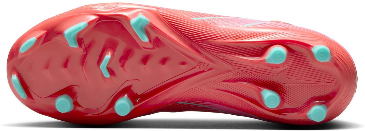 NIKE JR ZOOM VAPOR 16 ACADEMY FG/MG EMBER GLOW/AURORA GREEN – Bild 2