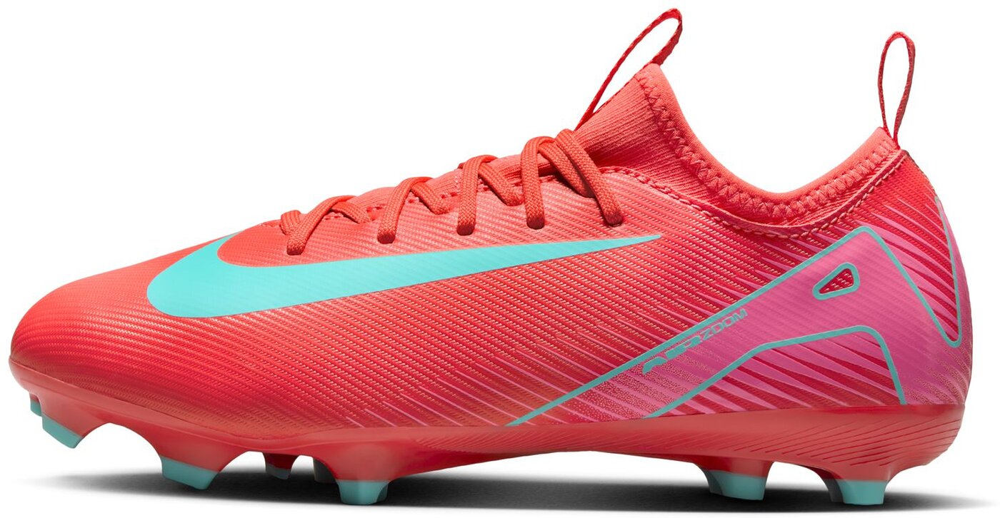 NIKE JR ZOOM VAPOR 16 ACADEMY FG/MG EMBER GLOW/AURORA GREEN – Bild 5