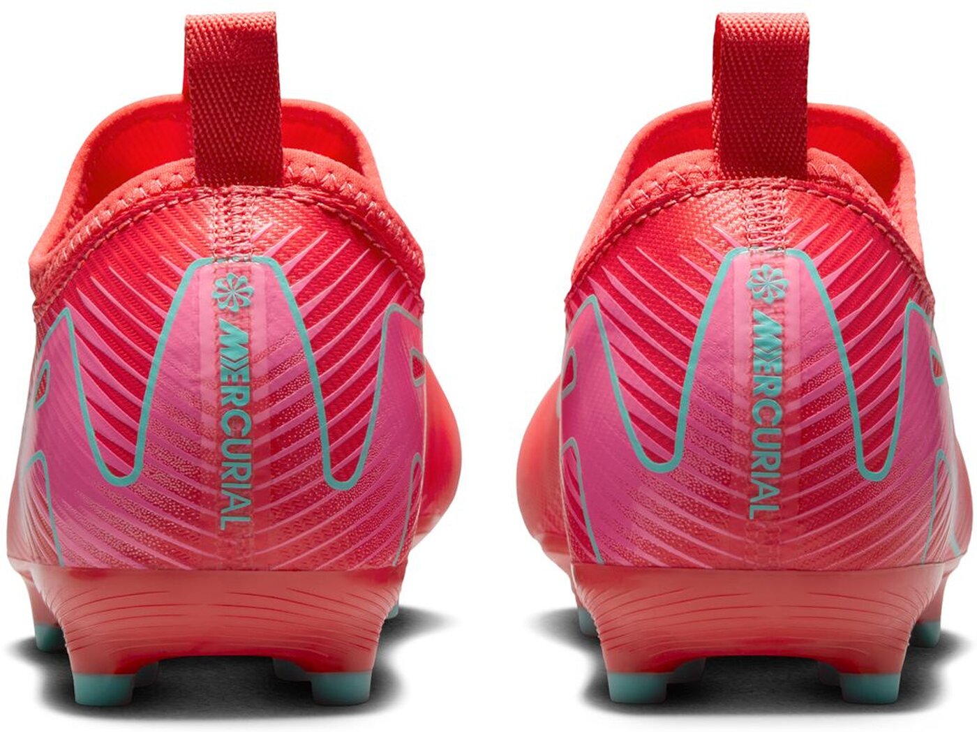 NIKE JR ZOOM VAPOR 16 ACADEMY FG/MG EMBER GLOW/AURORA GREEN – Bild 7