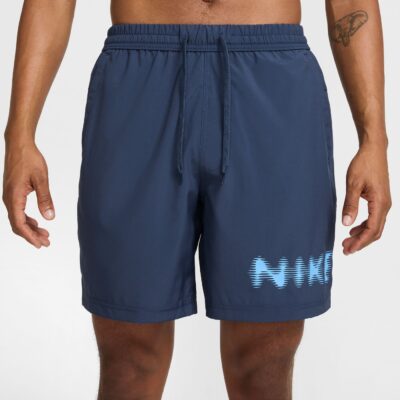NIKE M NK DF FORM 7IN UL SHORT SWOO THUNDER BLUE/BLACK