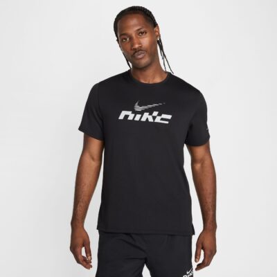 NIKE M NK DF UV MILER FLASH SS BLACK/REFLECTIVE SILV