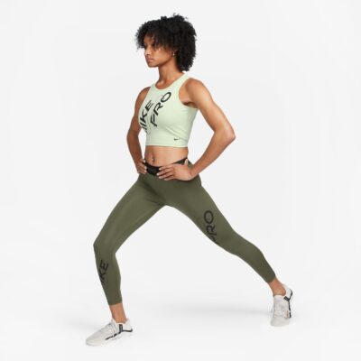 NIKE W NP DF MR GRX 7/8 TGHT CARGO KHAKI/BLACK/HONEYDEW – Bild 3