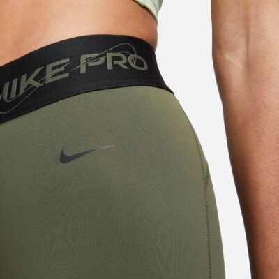 NIKE W NP DF MR GRX 7/8 TGHT CARGO KHAKI/BLACK/HONEYDEW – Bild 4