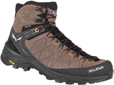 SALEWA MS ALP TRAINER 2 MID GTX WALLNUT/FLUO ORANGE – Bild 5