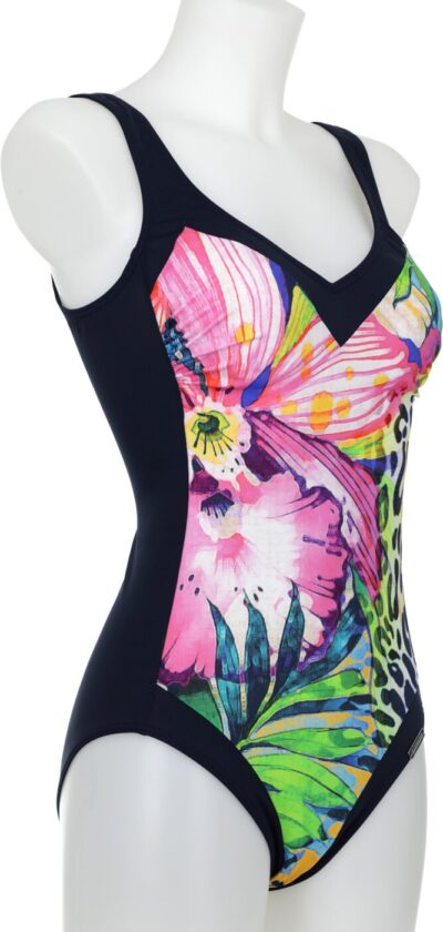 SUNMARIN Badeanzug NACHTBLAU/MULTICOLOR – Bild 9