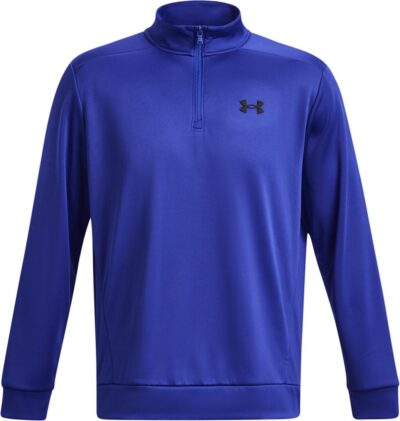 UNDER ARMOUR UA ARMOUR FLEECE 1/4 ZIP TEAM ROYAL
