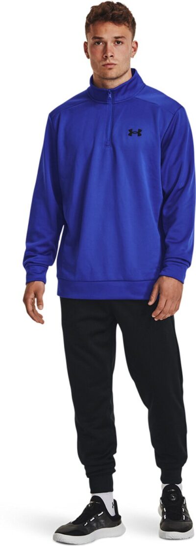 UNDER ARMOUR UA ARMOUR FLEECE 1/4 ZIP TEAM ROYAL – Bild 5
