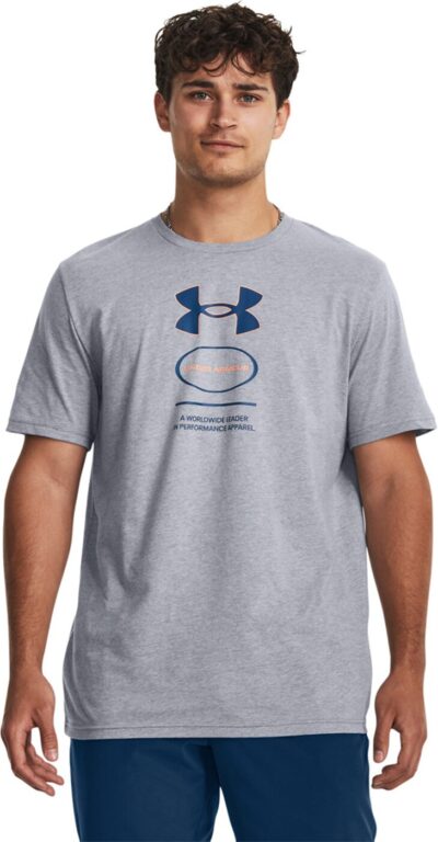 UNDER ARMOUR UA M BRANDED GEL STACK SS STEEL LIGHT HEATHER