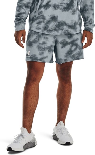 UNDER ARMOUR UA RIVAL TERRY 6IN SHORT HARBOR BLUE – Bild 3