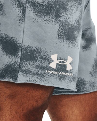 UNDER ARMOUR UA RIVAL TERRY 6IN SHORT HARBOR BLUE – Bild 6