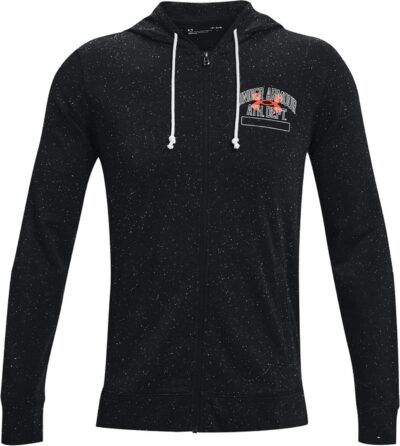 UNDER ARMOUR UA RIVAL TRY ATHLC DEP FZ HD BLACK