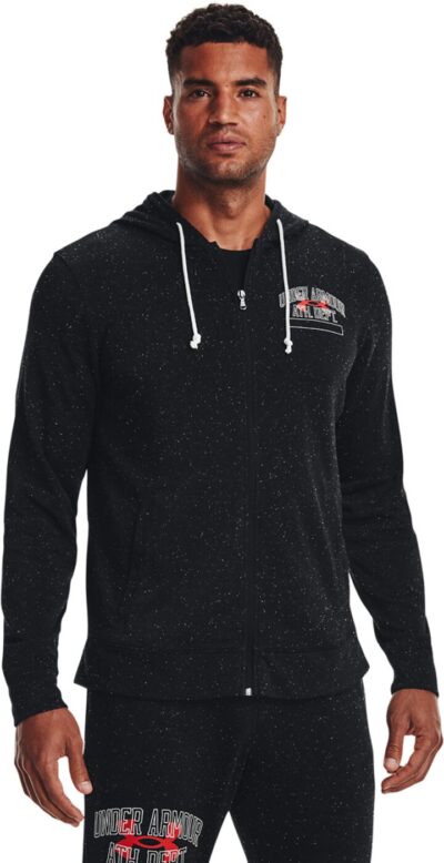 UNDER ARMOUR UA RIVAL TRY ATHLC DEP FZ HD BLACK – Bild 3