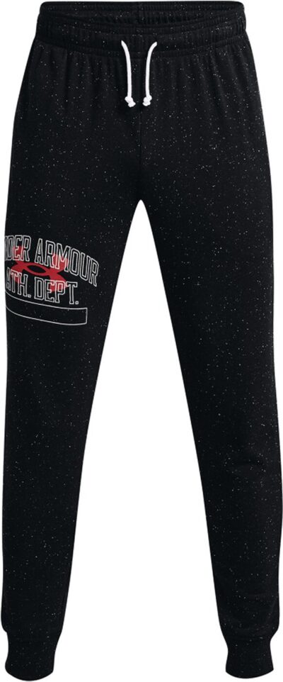 UNDER ARMOUR UA RIVAL TRY ATHLC DEPT JGGR BLACK